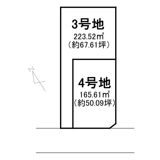 草津市新堂町4号地　売土地