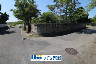 【前面道路含む現地写真】 | 西岐波字前ケ沢1760（土地）124坪