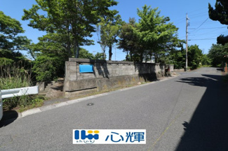 【前面道路含む現地写真】 | 西岐波字前ケ沢1760（土地）124坪