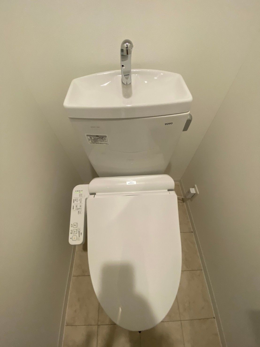 COCCINELLEのトイレ