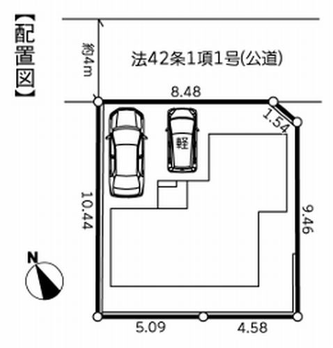 【区画図】 | 【仲介手数料０円】藤沢市大鋸3丁目4期　新築一戸建て | 藤沢市大鋸3丁目4期　新築一戸建て