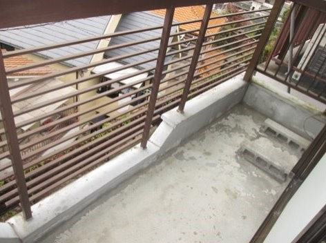 東大阪市上石切町1丁目のバルコニー|※2020年4月撮影