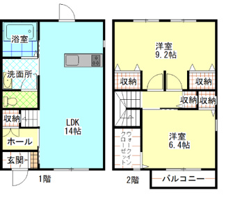 【間取り】 | La・Ferio古屋