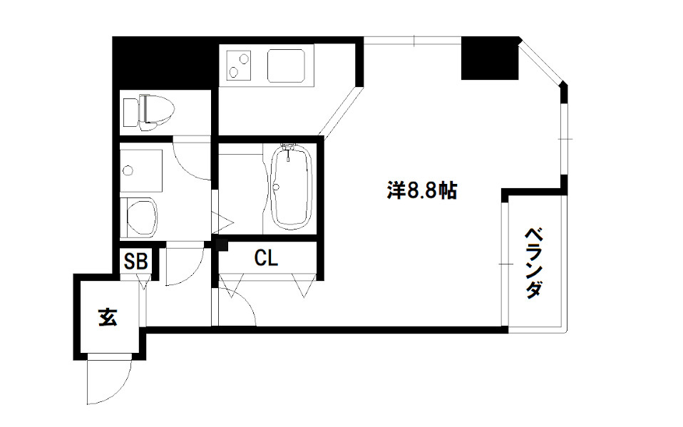 ウインドベル北大路の間取り