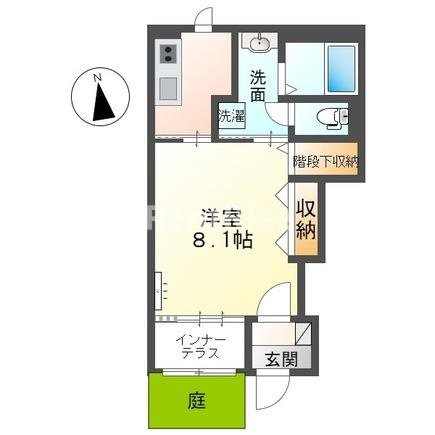 江南市島宮町西之宮のアパートの間取り|間取図
