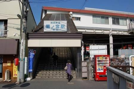 中野区上鷺宮２丁目のアパートの周辺