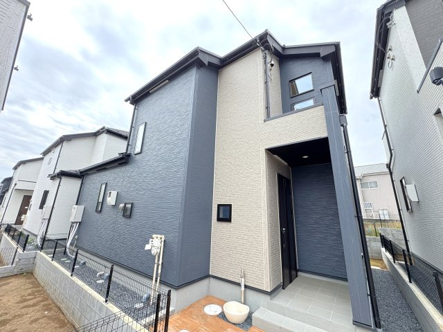 柏市戸張新築戸建（戸張３期）の外観|3号棟外観・完成済み内覧可能です！
