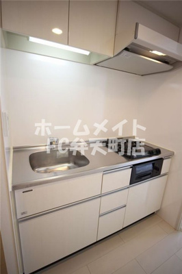 【キッチン】 | レジュールアッシュBENTEN | 2口ガスコンロキッチンです