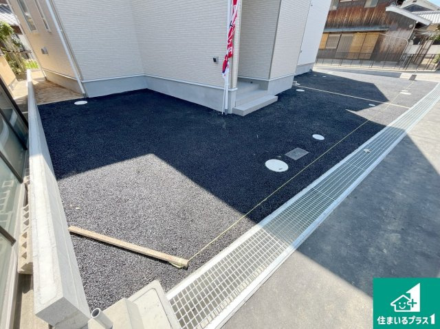 明石市大久保町松陰　第8期　新築一戸建ての駐車場|駐車スペース！散水栓があるので、こまめに愛車を洗えます！