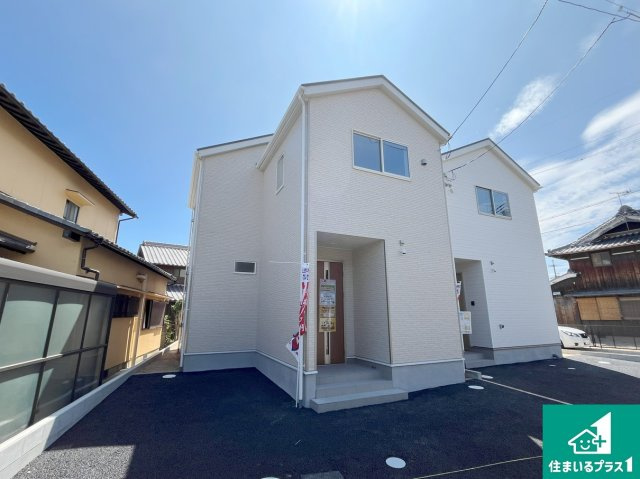 明石市大久保町松陰　第8期　新築一戸建ての外観|お客様に長く安心して住んでいだだける事にこだわった家づくり！住んでからのアフターサービスにもしっかりと取り組んでいます！