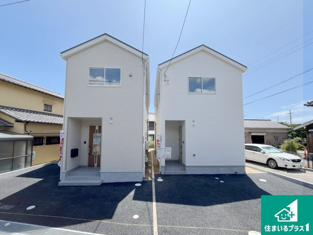 明石市大久保町松陰　第8期　新築一戸建ての外観|安心の10年保証！外観を美しく保ち、雨水で汚れを落とします！気になることがありましたら、お気軽にお問い合わせください！