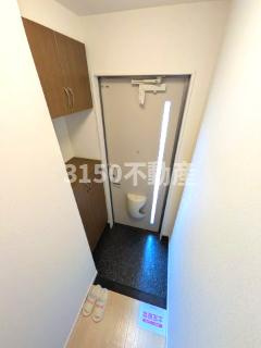 サンハイツ・カトーの玄関