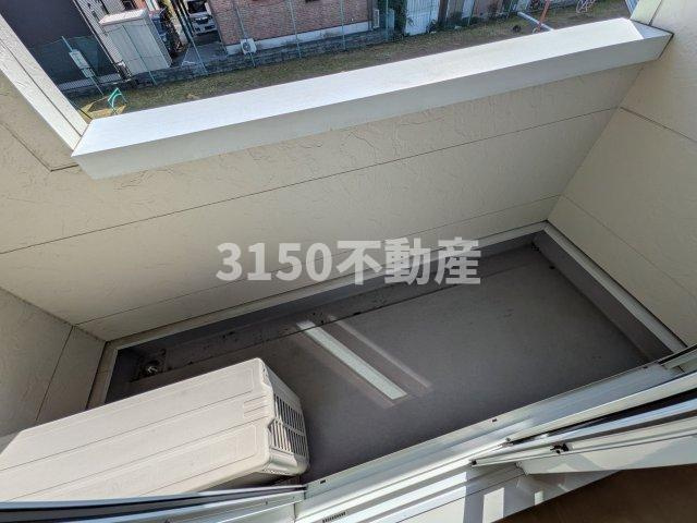 サンハイツ・カトーのバルコニー