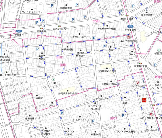 静岡市葵区田町1丁目