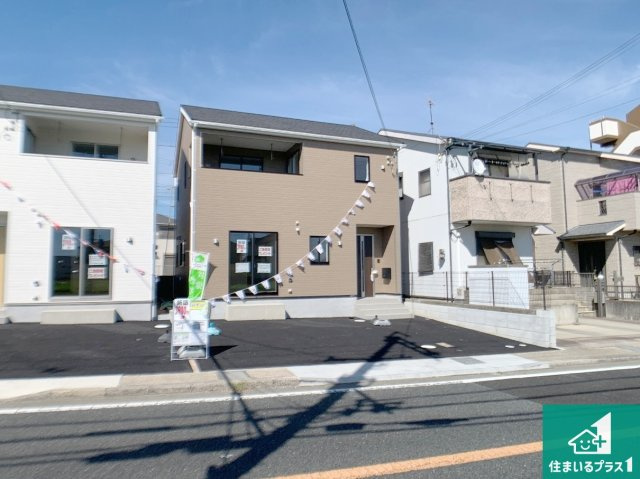 明石市大久保町八木　第3期　新築一戸建ての外観|安心の10年保証！外観を美しく保ち、雨水で汚れを落とします！気になることがありましたら、お気軽にお問い合わせください！