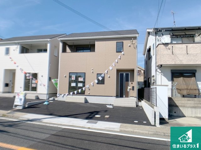 明石市大久保町八木　第3期　新築一戸建ての外観|お客様に長く安心して住んでいだだける事にこだわった家づくり！住んでからのアフターサービスにもしっかりと取り組んでいます！