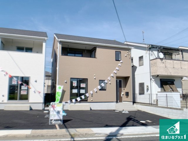 明石市大久保町八木　第3期　新築一戸建ての外観|安心の10年保証！外観を美しく保ち、雨水で汚れを落とします！気になることがありましたら、お気軽にお問い合わせください！