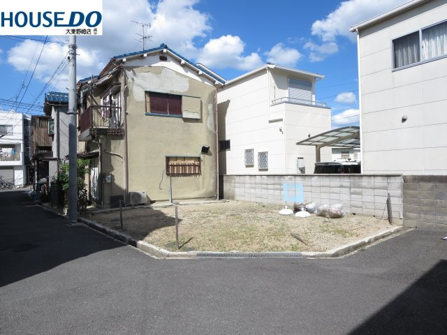 売土地　四條畷市蔀屋本町（建築条件無し更地）の外観
