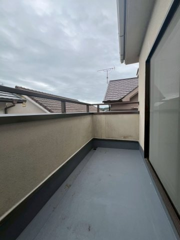 和歌山市直川戸建てのバルコニー