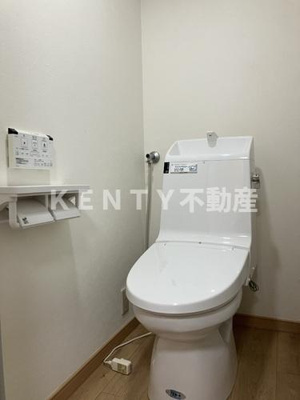 【トイレ】 | メガロン御殿山 | 落ち着いたトイレです