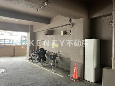 【その他共用部分】 | メガロン御殿山 | その他共有部分：駐輪場     （2025年5月撮影）