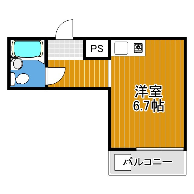 スクエア錦織の間取り
