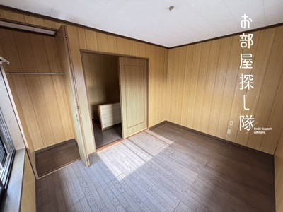 久留米市宮ノ陣町大杜のアパートの内装