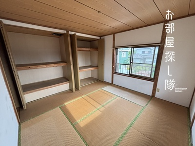 久留米市宮ノ陣町大杜のアパートの和室