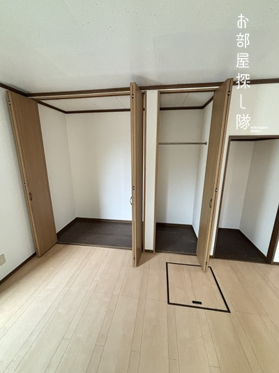 久留米市宮ノ陣町大杜のアパートの収納