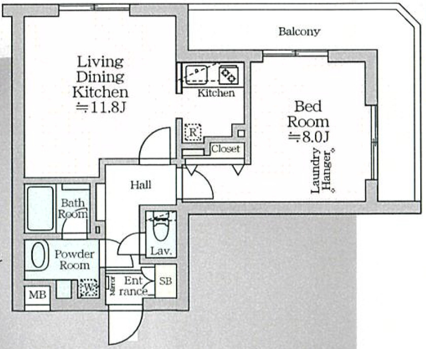 アイルグランデ品川の間取り