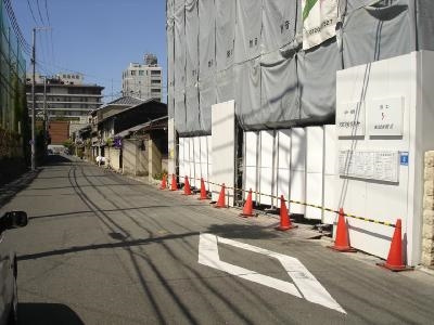京都アパートメント6の周辺|前面道路