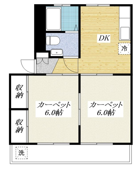 【間取り】 | シャローリバーハイツ