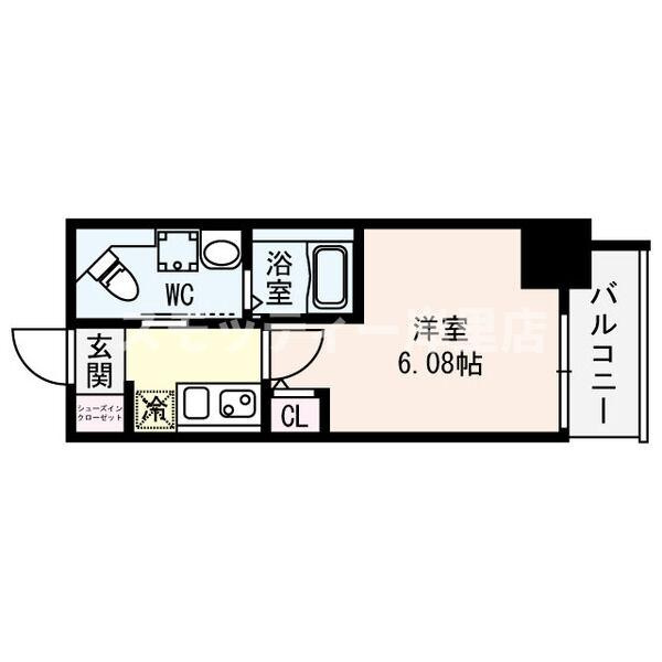 Grand Pacific 北畠の間取り