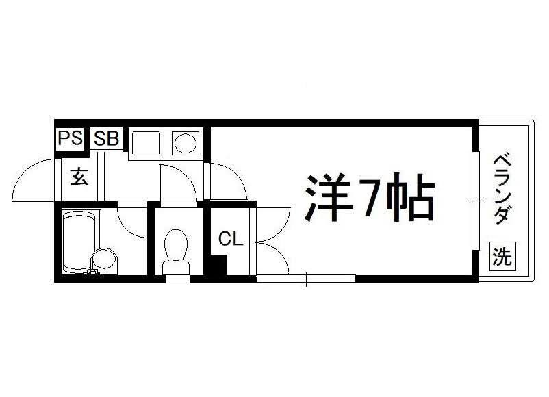 ハイム桃山の間取り|【代表的な間取です】