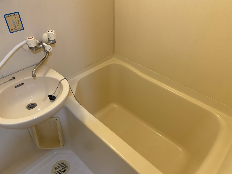 ハイム桃山の浴室