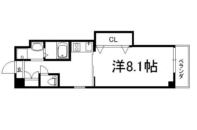 コルティーレK6の間取り
