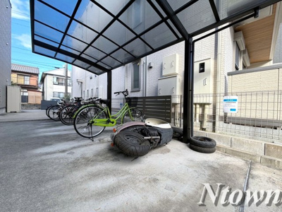 【その他共用部分】 | CASA MEDIO | 駐輪スペースです