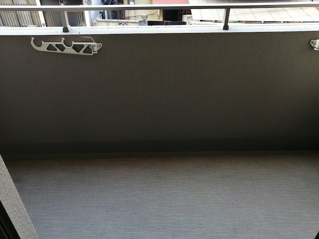 ハウスセゾン京大北のバルコニー