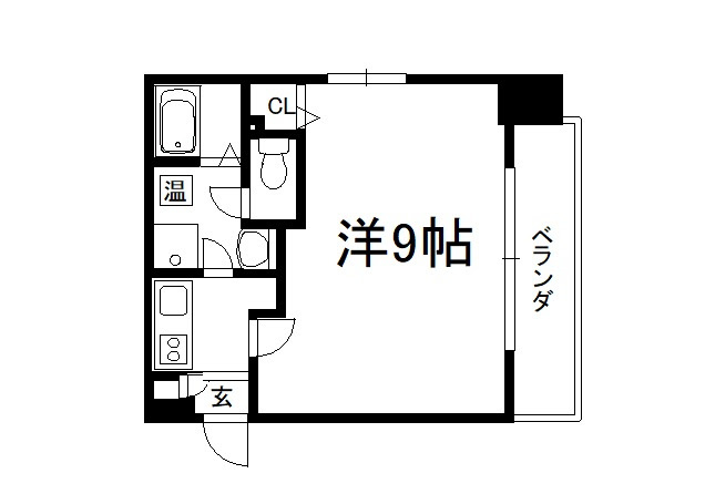 ハウスセゾン京大北の間取り|【代表的な間取です】