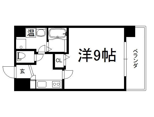 ハウスセゾン京大北の間取り|【代表的な間取です】