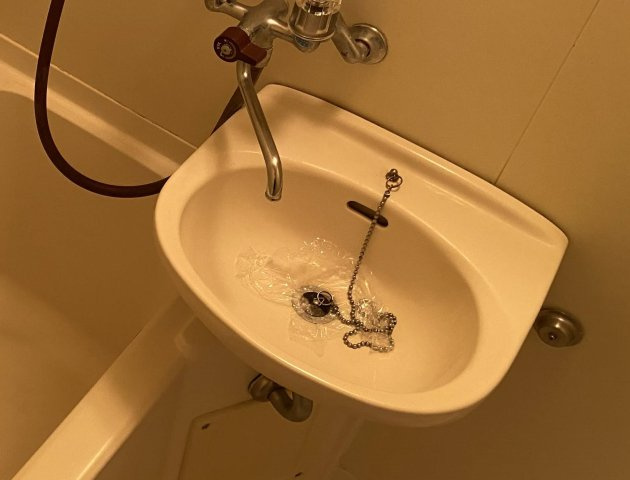 ダイバーシティ同志社の洗面所