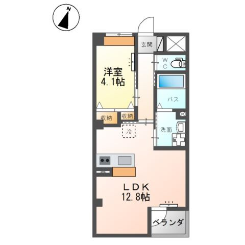 コンフェティの間取り