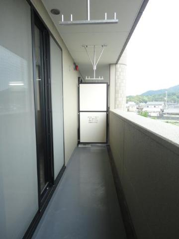 コンフォース２１のバルコニー|ベランダ