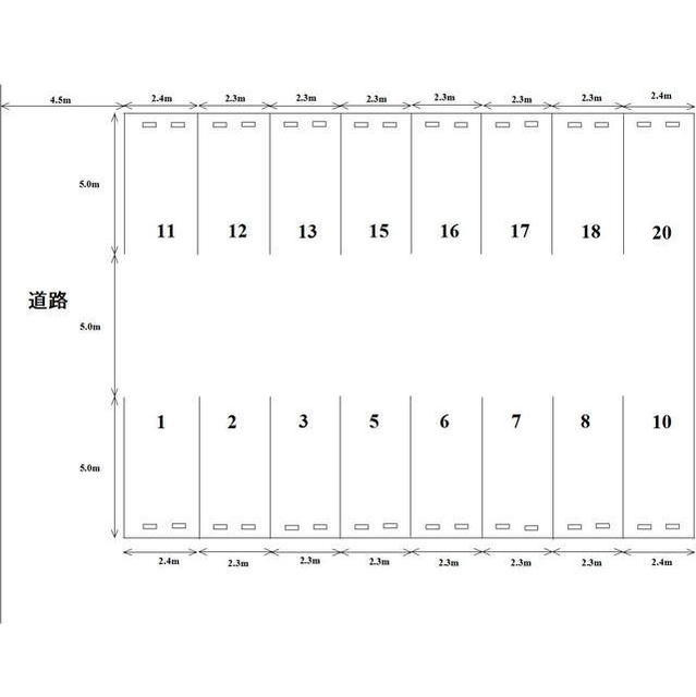 岐阜市薮田南５丁目の駐車場の間取り