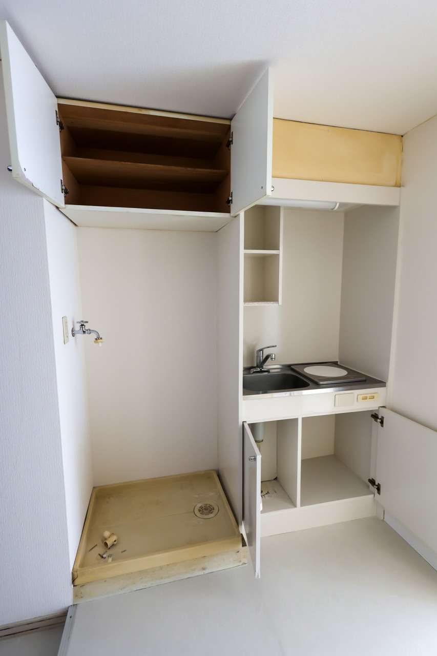 クレセントＭのキッチン|キッチン収納