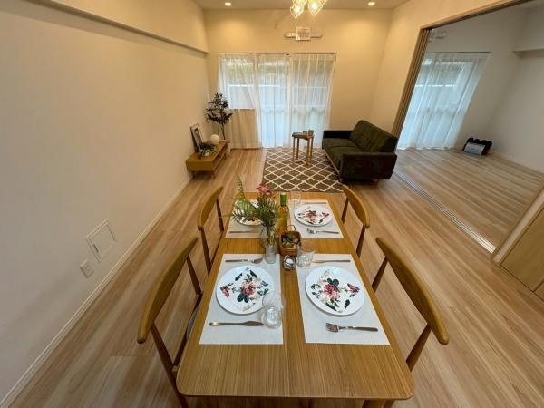 【居間・リビング】 | 新田ハイツ | ●LDK16.9帖●