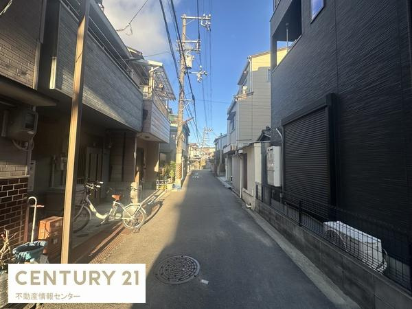 【前面道路含む現地写真】 | 伝法2丁目　建築条件付き土地 | 物件の前道のお写真です！