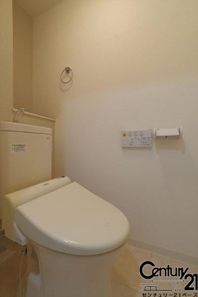 コスモ橿原神宮前のトイレ|■現地撮影写真■シンプル＆綺麗なお手洗いでお掃除も楽々！