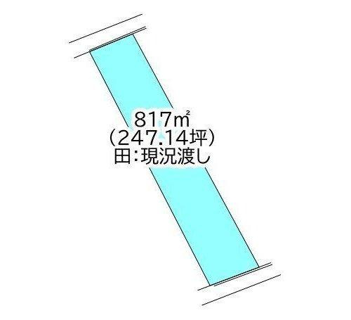 垣生２丁目　売土地の区画図
