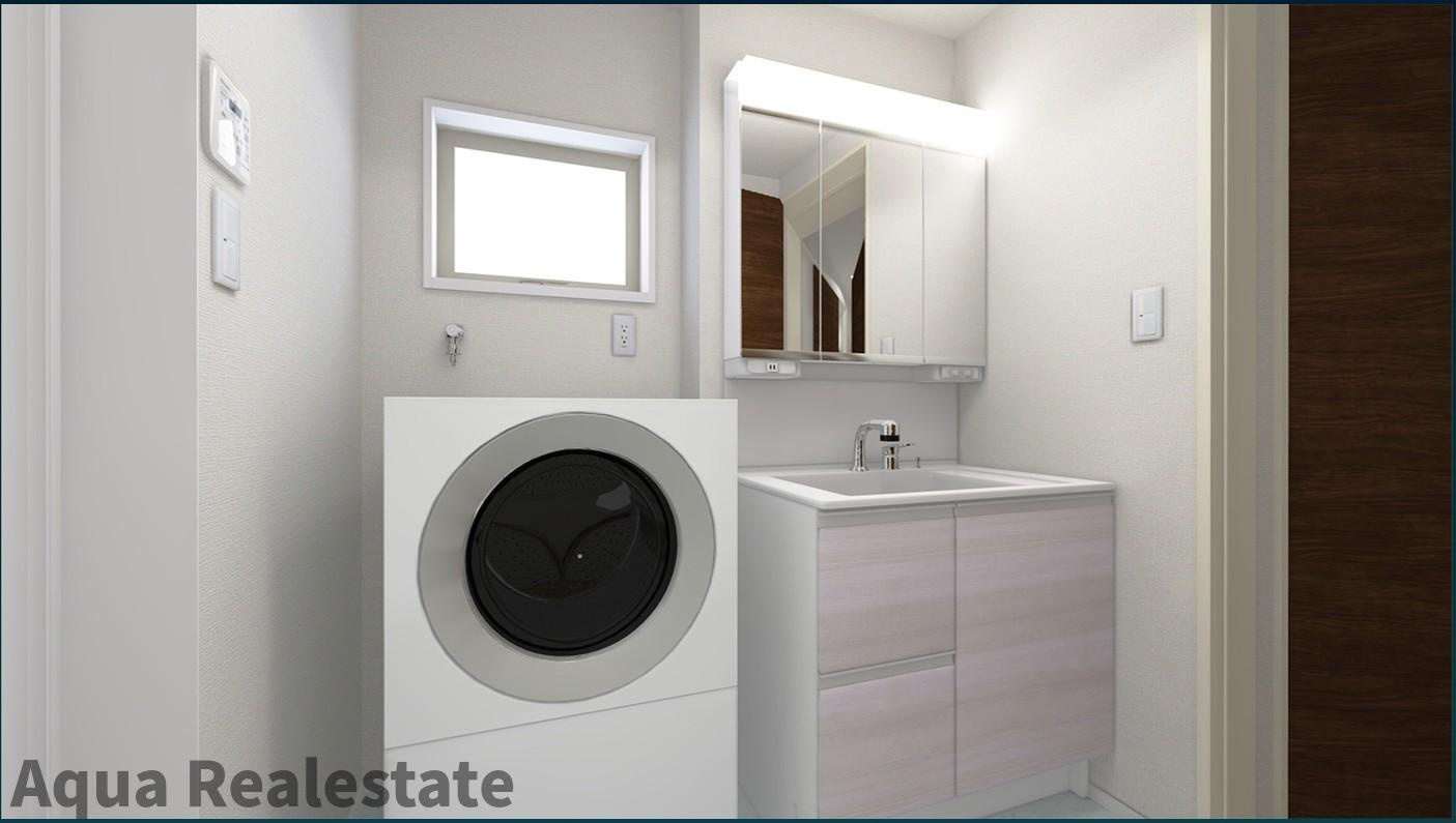 リーブルガーデン丸亀市飯山町第三の浴室|コンパクトで使いやすいお風呂です